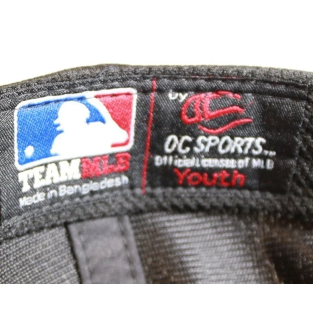 MLB Pittsburgh Pirates Baseball Cap Hat Black OC Sports Youth